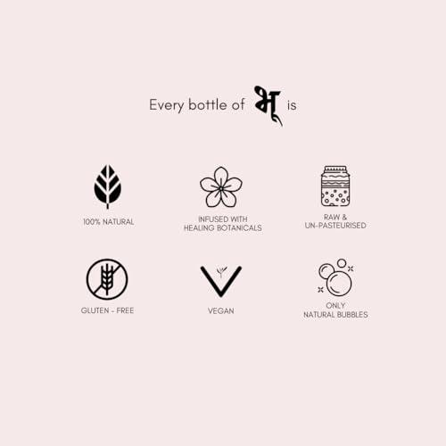 Bhu Bhu Kombucha Fermented Green Tea - Revive: Coffee & Vanilla Bean 100ml (Pack of 1)