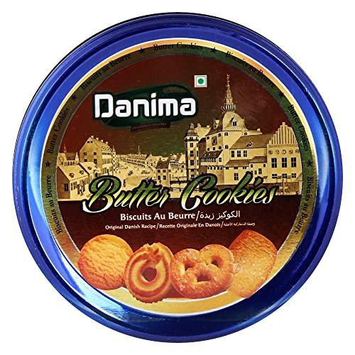 Danima Danima Butter Cookies, Blue Tin, 400G