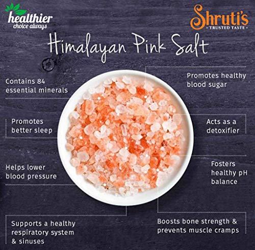 SHRUTI'S Himalayan Pink Salt Crystal 500 Gm Packs (Pack of 2)