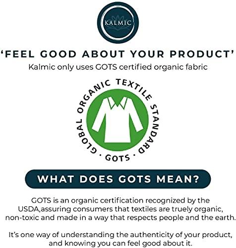 Kalmic Kalmic Organic Cotton Face Mask Combo Pack of 6 (3Adult +3Kids Small Size), 100% GOTS Certified Cotton Herbal Dyed with Manjistha Herb(Madder Herb)