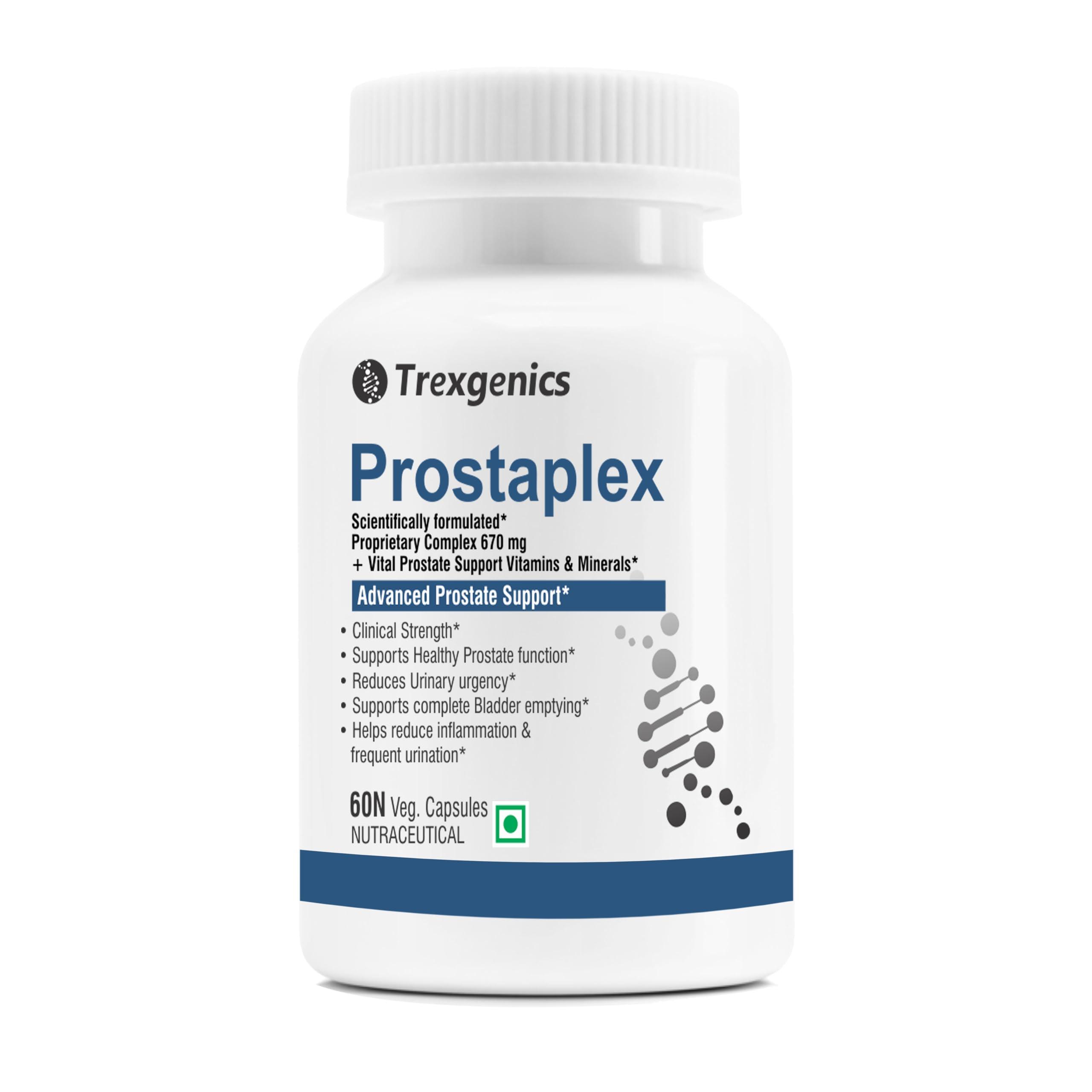 Trexgenics Trexgenics® PROSTAPLEX Advanced Prostate Health function support formula (60 Vcaps) (1)