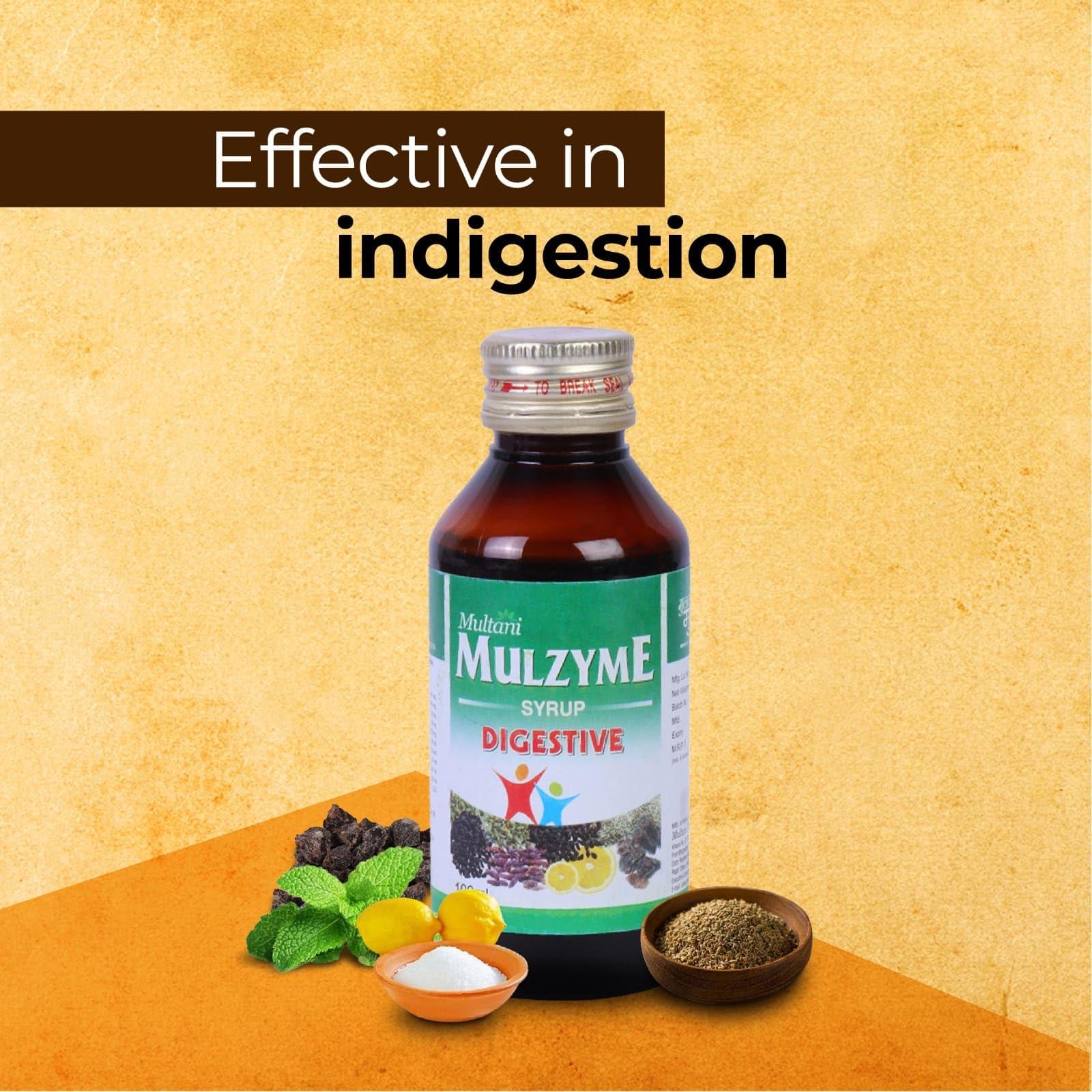 Multani Multani Mulzyme Syrup | 100 Ml