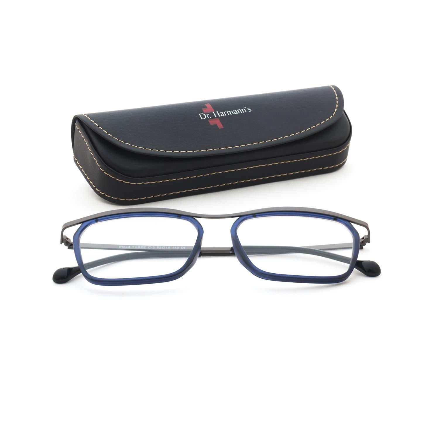 Dr.Harmann's Dr.Harmann's New Generation Reading Glasses (Blue) (iRead THREE +2.50)