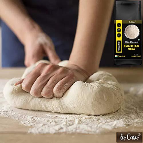 La Casa La Casa Premium Xanthan Gum | Vegan | 100% Natural | Low Calories | Healthy Thickener | 350g |