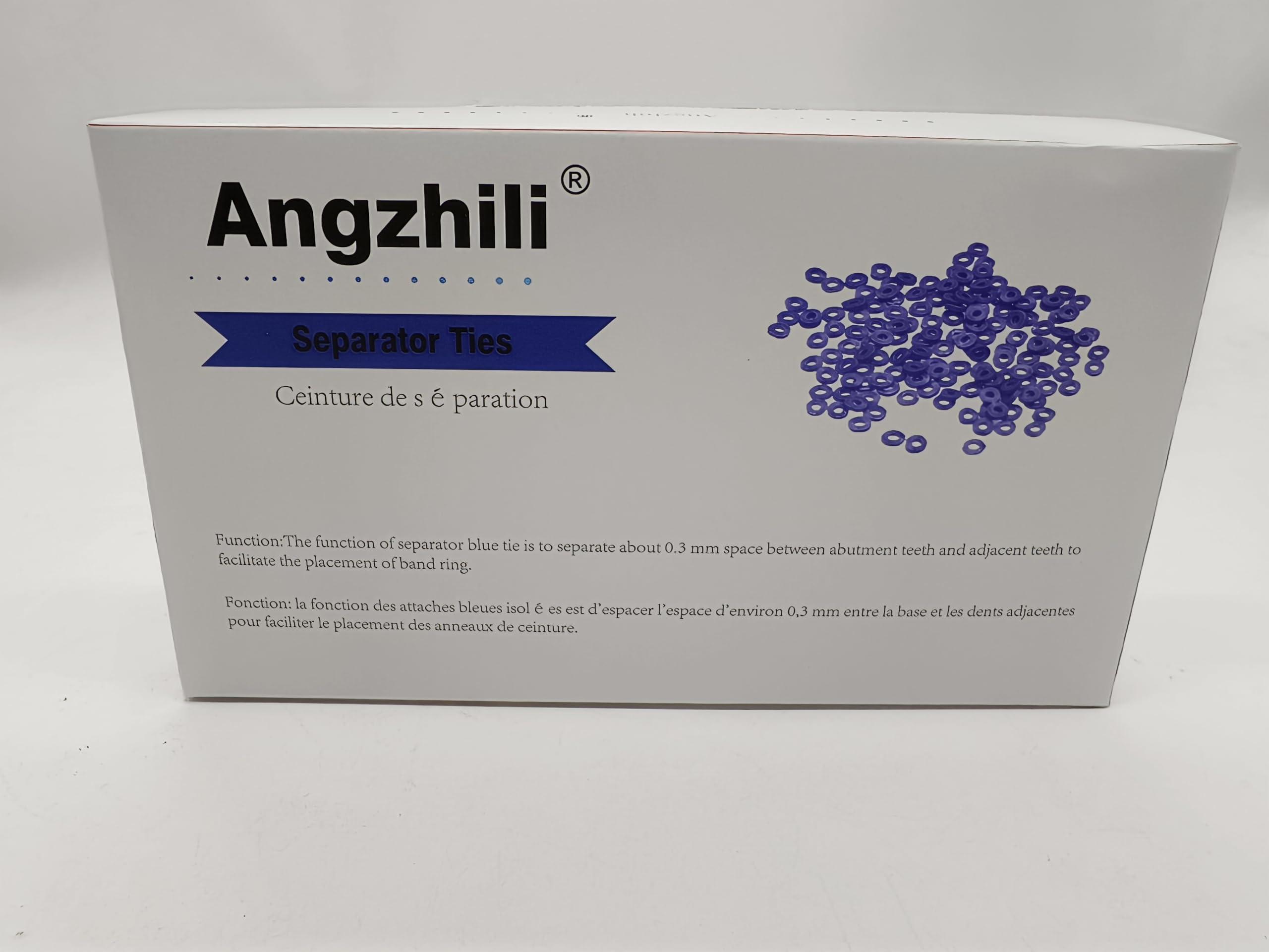 Angzhili 1000pcs/bag Dental Orthodontic Separator Bulk Pack Elastic Orthodontic Separate Ties