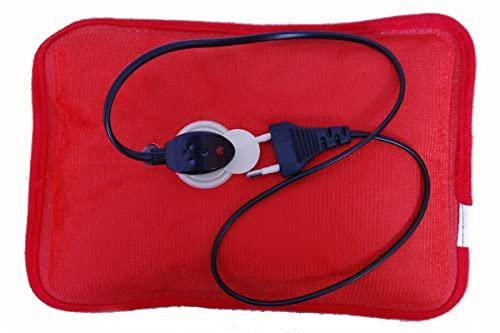 POSITIVE VIBES We Believe in Quality Products Hot water bags for pain relief, heating bag electric, Heating Pad-Heat Pouch Hot Water Bottle Bag, Electric Hot Water Bag,Heating Pad For Pain Relief- (red wit cap)