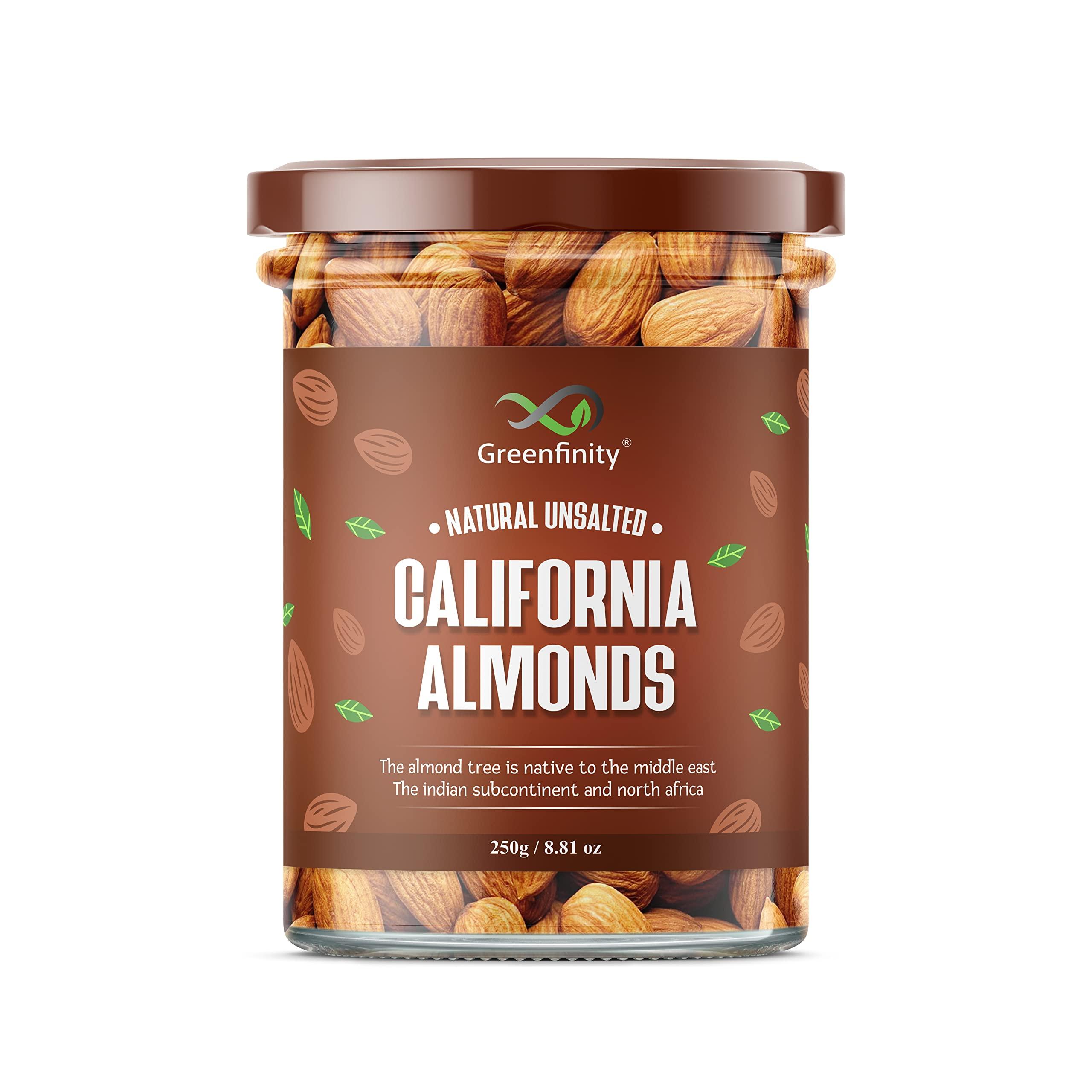 GreenFinity GreenFinity Mixed Dry Fruit (Almonds, Cashew Nuts, Green Raisin, Apricot - 250g (Pack of 4))