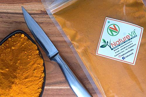 Nature Vit NatureVit Lakadong Turmeric Powder, 5 kg High Curcumin Lakadong Turmeric Powder - Directly sourced from The Organic Farmers of Lakadong Village - East and West Jantia Hills of Meghalaya