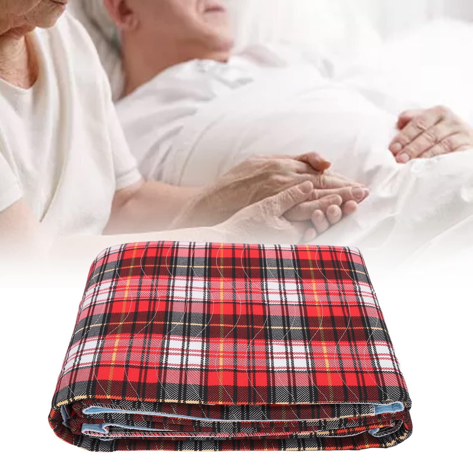 HAIBING Incontinence Bed Pads, Cotton Bed Underpad for Home (60 * 90)