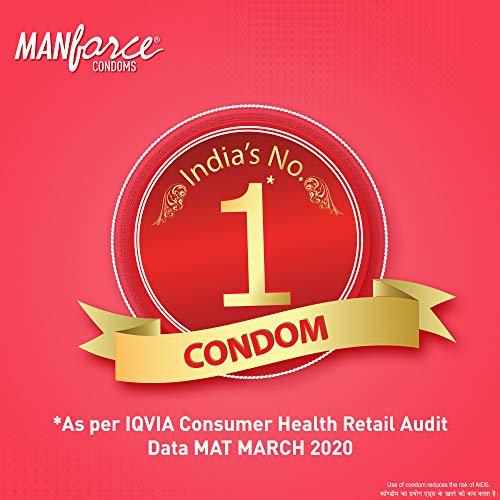 Manforce Manforce More Long Lasting Extra Dotted Condoms (Pack of 3 Condoms)