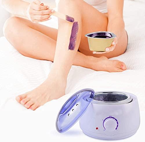 LC CL Wax Machine Kit Wax Heater Combo + Aloe Vera Wax (600) with Strips and Kinfe Hair Removal and Waxing Kit for Women - Color May Vary | Automatic Wax Heater Kit (ALOE VERA WAX)