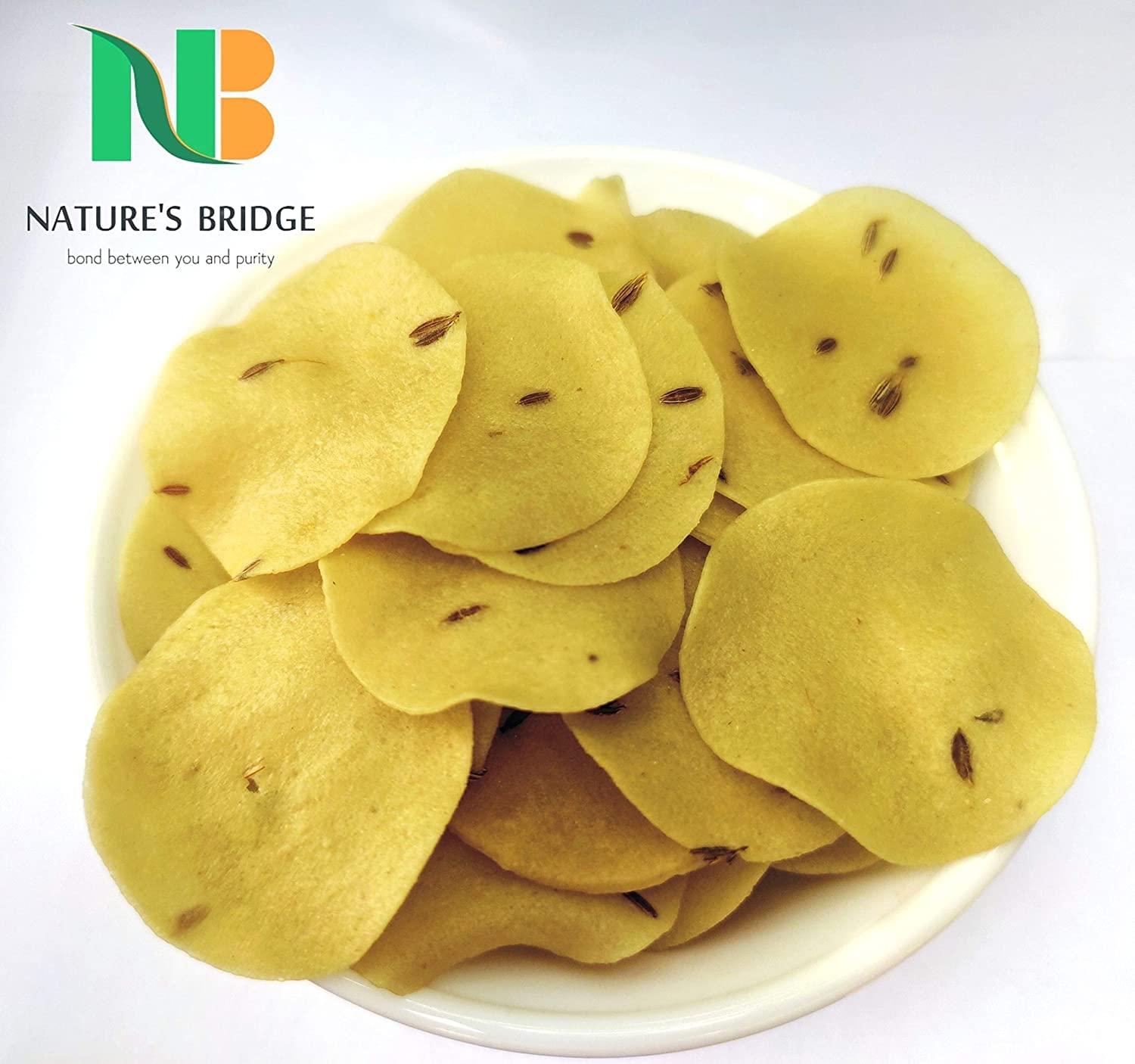 Health Benefits Health Benefits Homemade Rice Papad | Khichiya Papad | Ready To Fry Chawal Ke Papad (999)