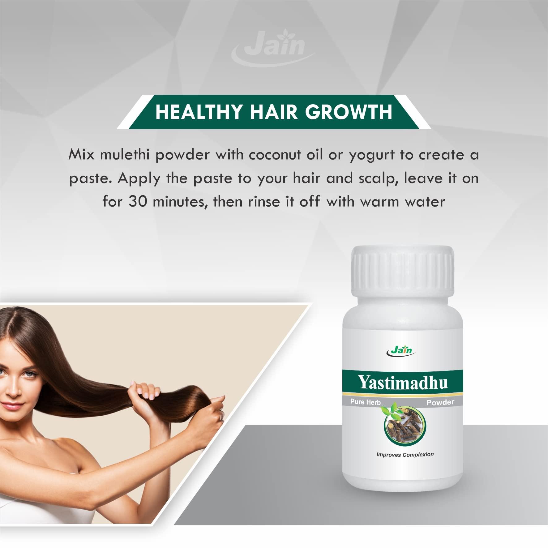 JAIN Jain Yastimadhu (Mulethi) Powder, 100 g - 2 Bottles