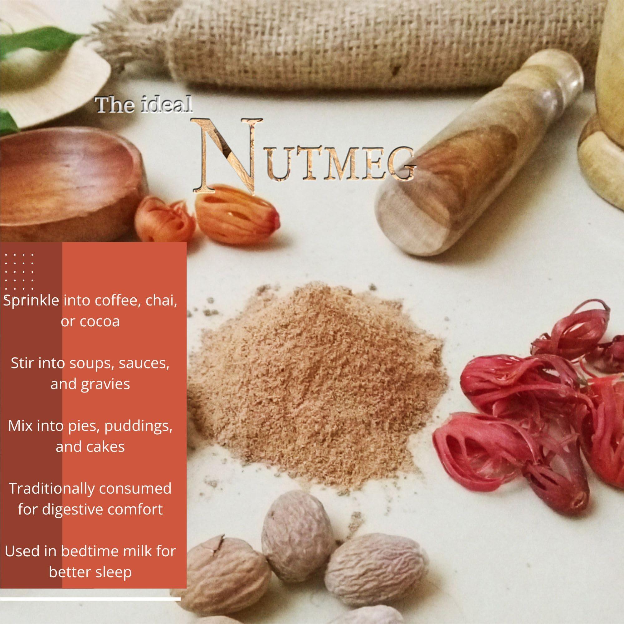 BOTLEAF BOTLEAF Nutmeg Powder 200 GMS Idukki variety Derived from mature kernels of Nutmeg from our farm Kerala Origin Jaiphal Jaifal 200gm