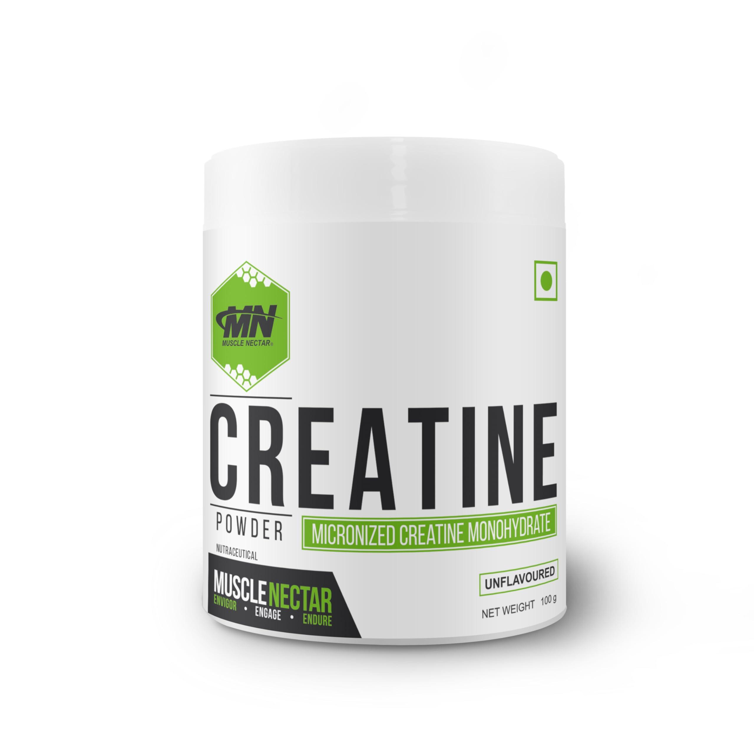 Muscle Nectar Muscle Nectar Pure Creatine Monohydrate (Unflavoured, 100g)