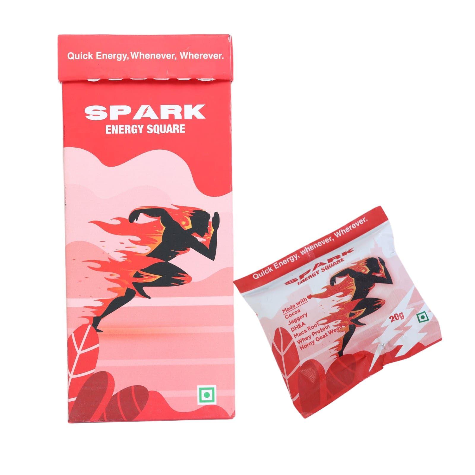 Kalories Spark Energy Protein(10)  200 Grams  Boosts Energy, Focus & Endurance  Gluten-Free, Non-GMO, Healthy Snack  Natural Ingredients,palm jaggery, Pre-Workout & Energetic