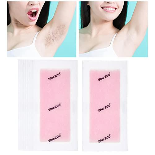 Generic Losa 10x Hair Removal Wax Strips for Upper Lip Chin Fingers Toes Facial Peach