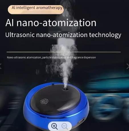 CLOUDSALE CLOUDSALE Intelligence aromatherapy machine ai intelligent control uitrasonic atomization solar energy Lithium battery energy storage(Blue)