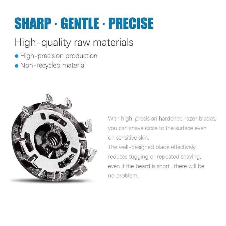 Kudh Products Kudh Products SH50/52 Replacement Heads blade Series 5000 Shavers Compatible AquaTouch PowerTouch multi precision heads-3pcs