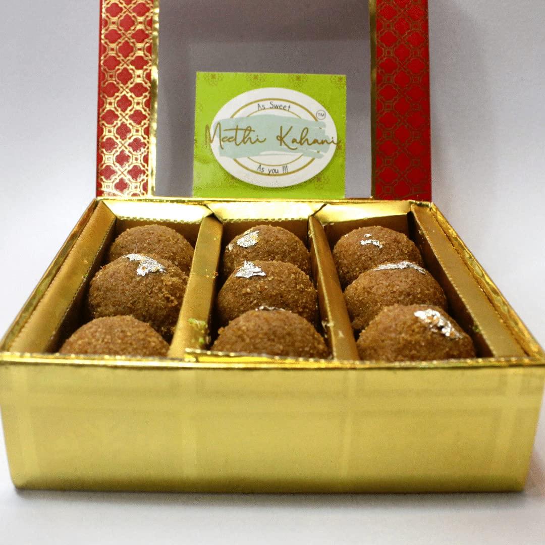 BOMBAY CHEESE COMPANY - AUTHENTIC VEGAN CRAFT MEETHI KAHANI - Plant based pure QUINOA SEEDS LADDU. Refined sugar free. Made with jaggery, plant based ghee (no dalda, no hydrogenated fats, no palm oil, no transfat) Pack of 6-180 gms