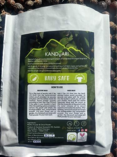 KANDVARI KANDVARI Eco-Friendly Hypoallergenic Chemical Free Natural Baby Laundry Detergent Powder (20 + 20 Loads)