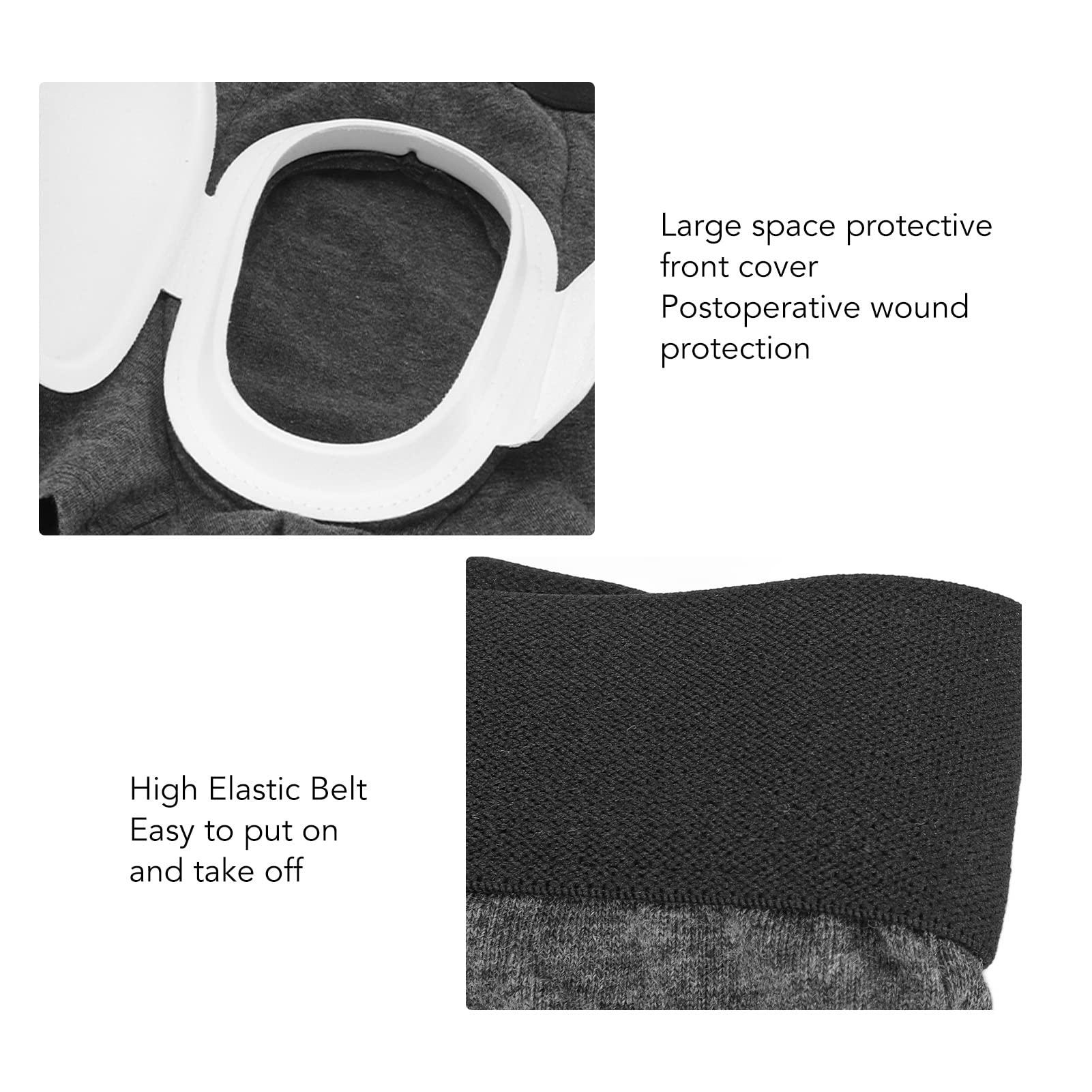 167 Foreskin Cut Surgery for Adult Teenager Kids,Black Circumcision Underwear, Cotton Breathable Care Protection Cover After Circumcision (For 99.2-121.3lb)
