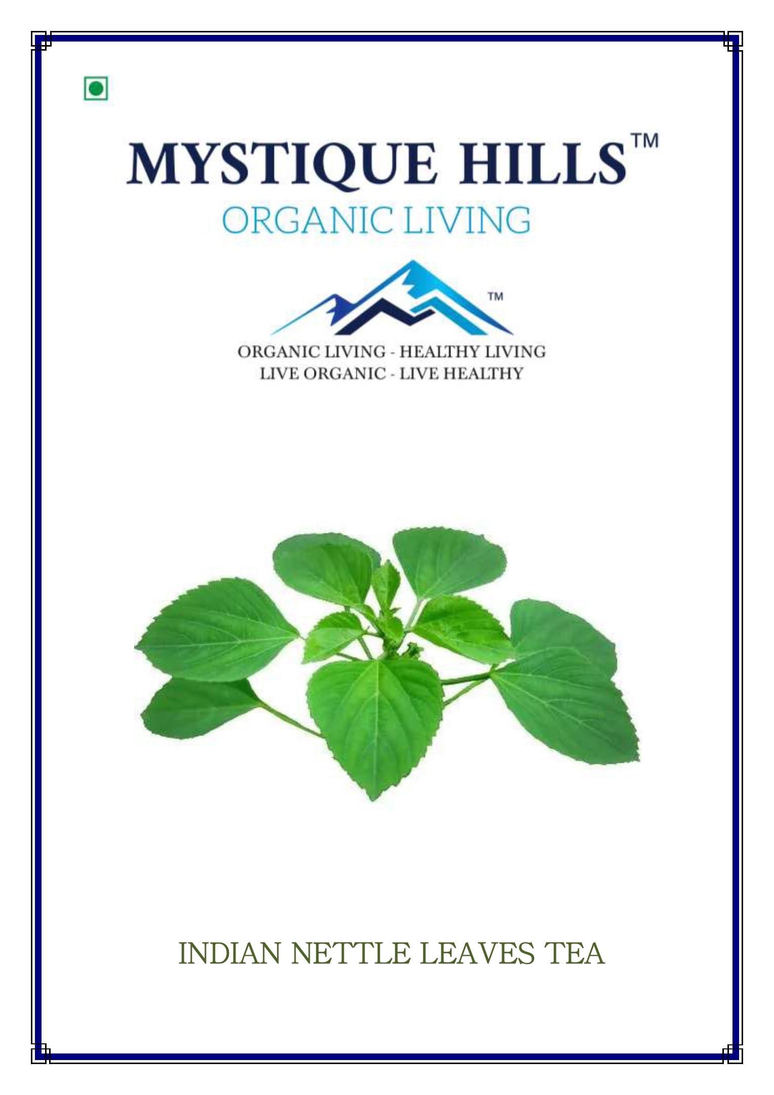Mystique Hills - Organic Living Mystique Hills Indian Nettle Leaf Herbal Tea, Indian Copperleaf,200 g