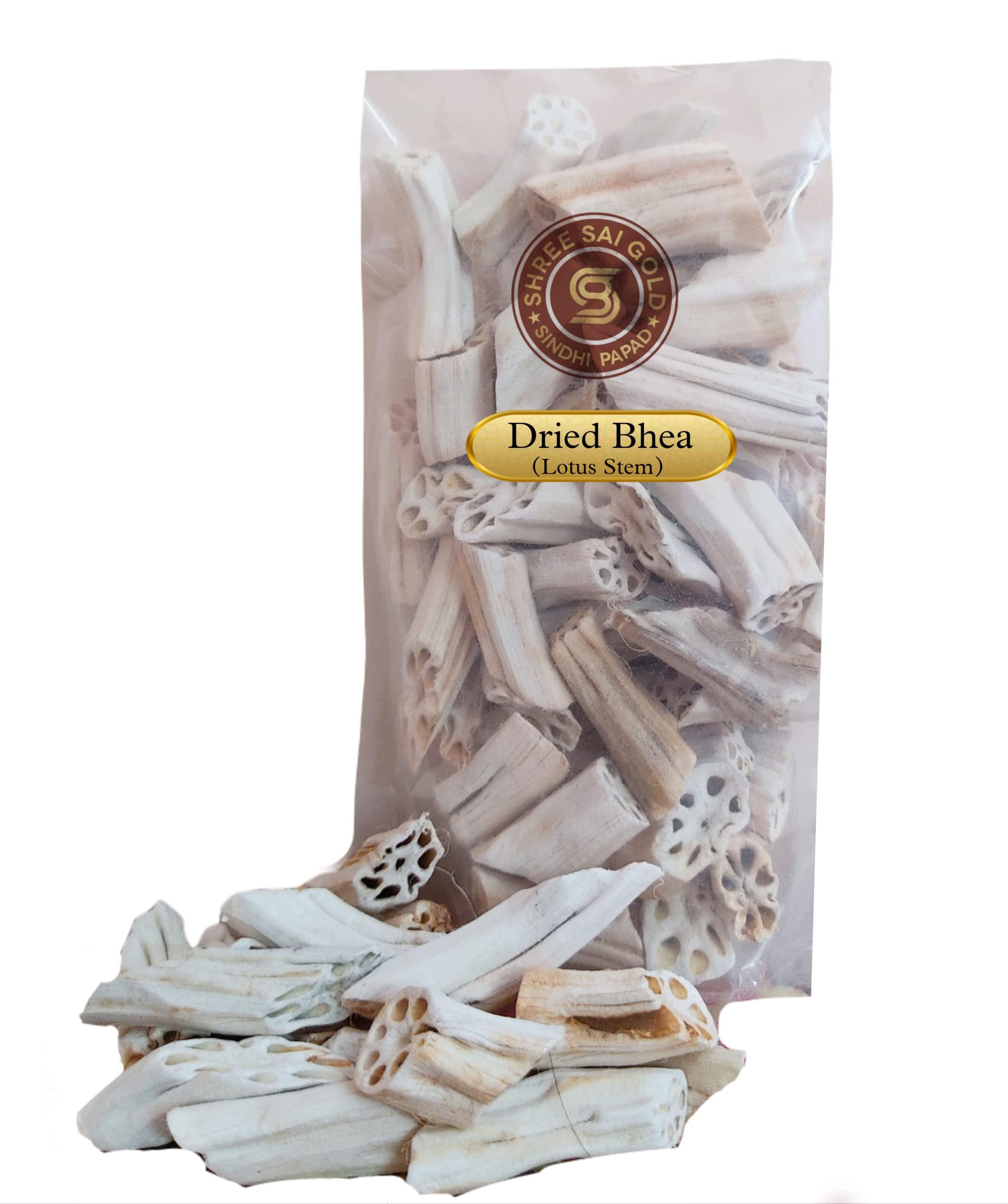 SSG SSG Dry Lotus Stem Vathal | Sindhi Dried Biya/Bhee/Bhae (Kamalkakdi or Kanwal kakri) (200 gm)