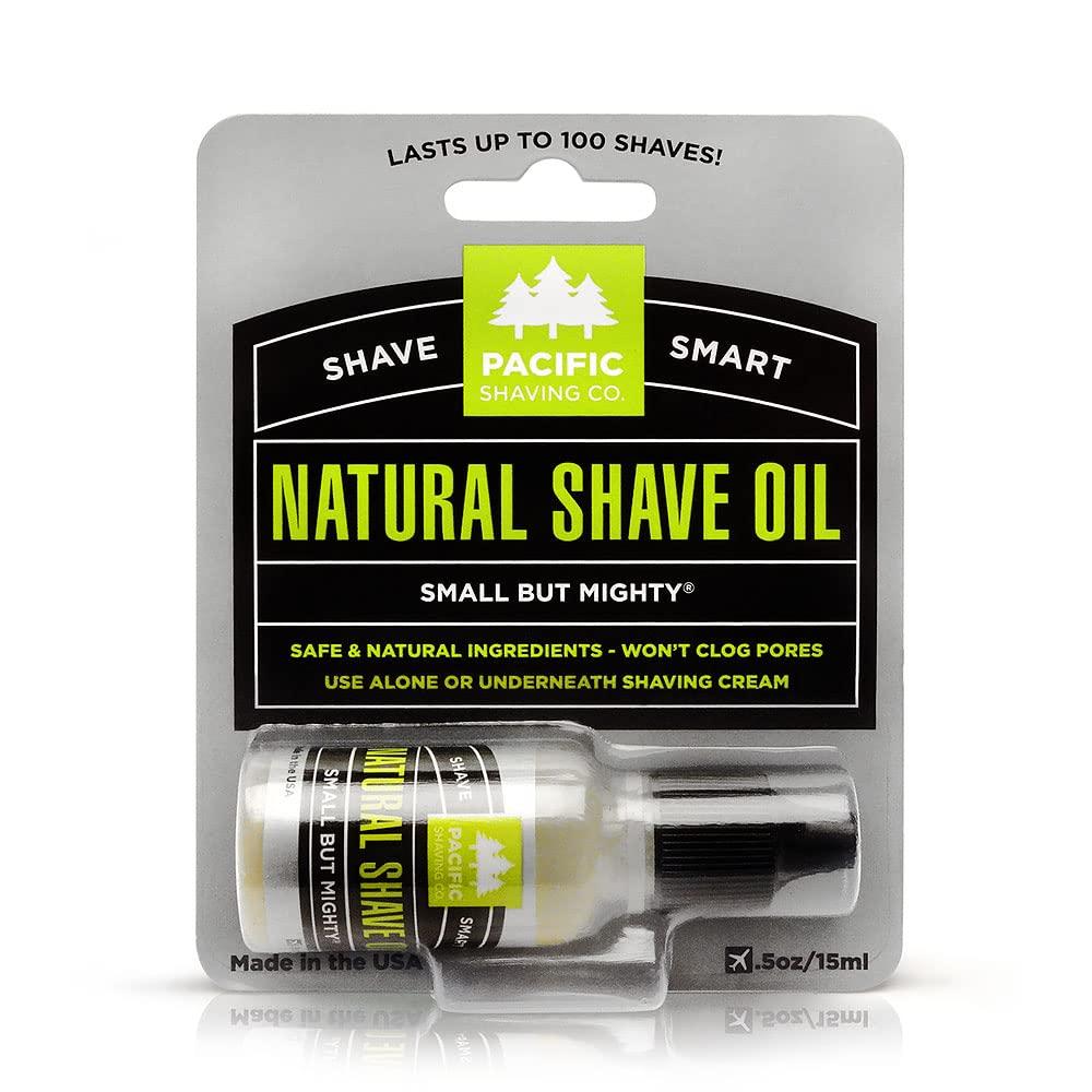 Pacific Shaving Company All Natural Shaving Oil 0.50 Ounces