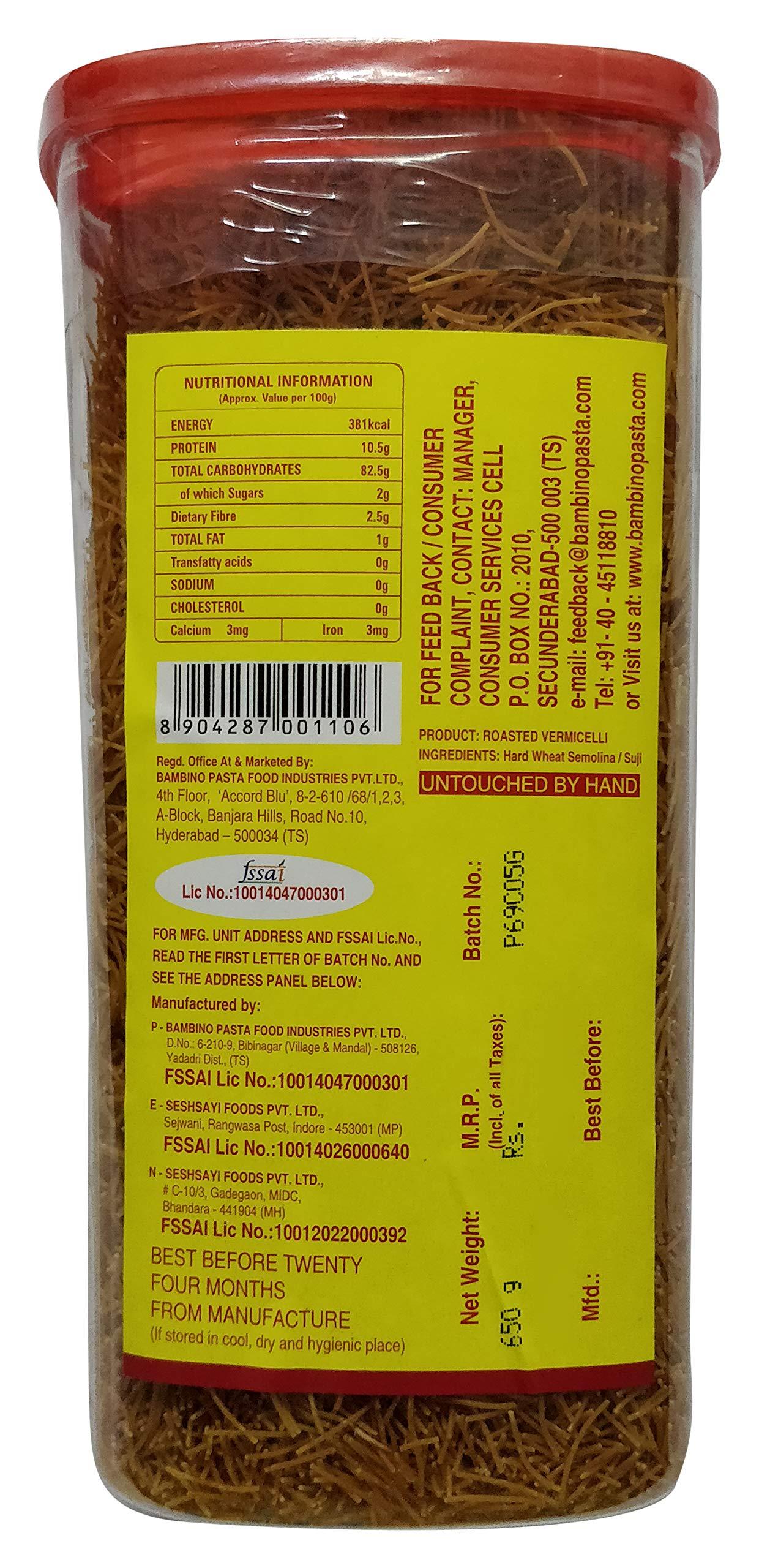 Bambino Bambino Vermicelli - Roasted, 650g