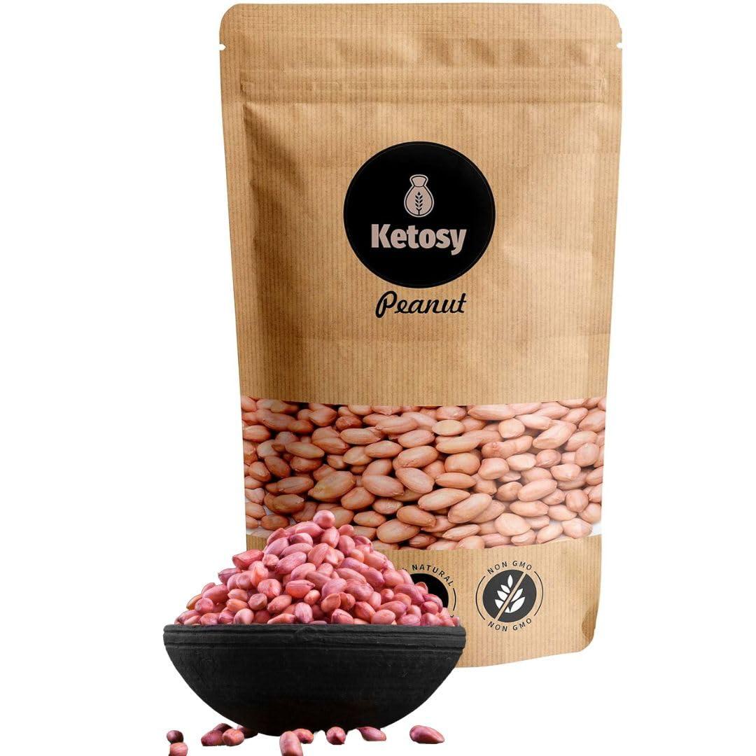 ketosy Ketosy Organic Raw Peanut 1kg, Ground Nut, Moongfali Dana