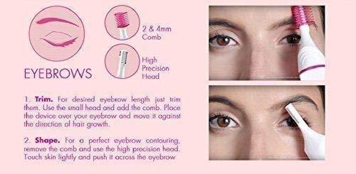 RAGHAVENDRA SARKAR RAGHAVENDRA SARKAR Sweet Trimmer Touch Expert Painless Trimmer Precision Beauty face, Underarms, Legs Hair Remover, Bikini Trimmer, Epilator, Grooming Kit