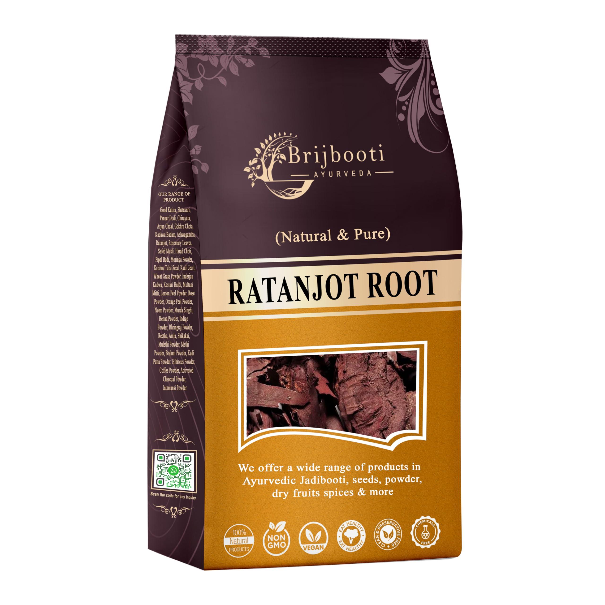 BrijBooti BrijBooti Birju Mahavir Ratanjot - Alkanna Tinctoria -Alkanet Root 400 Gr