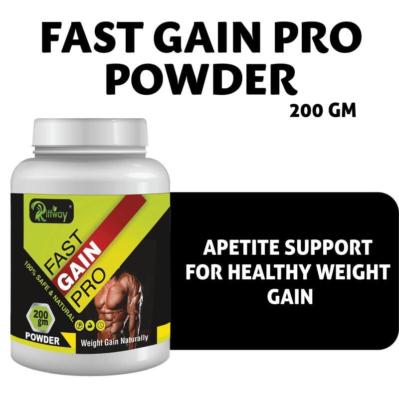 Inlazer Fast Gain| Weight Gain Powder For Fast Weight & Muscle Gain, Weight Lifters Supplement | Weight Gainer For Mass Muscle Protein Formula|Weight Gain Powder For Men & Women| 400gm