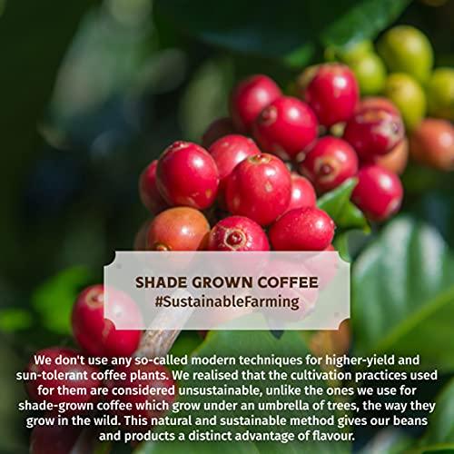 LEO COFFEE Leo Coffee Special Peaberry, Freshly Ground Filter Coffee Powder, 250g, Pack of 4 (Whole Bean)