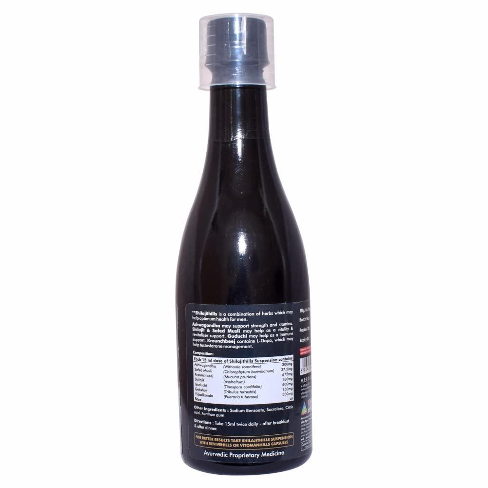 HERBAL HILLS Herbal Hills Shilajit Suspension (500 ML PACK OF 4)