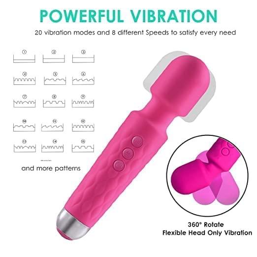 bizwiz ORBIT HOUSE Magic Personal Body Massager For Women & Men | Rechargeable | Waterproof | (1)