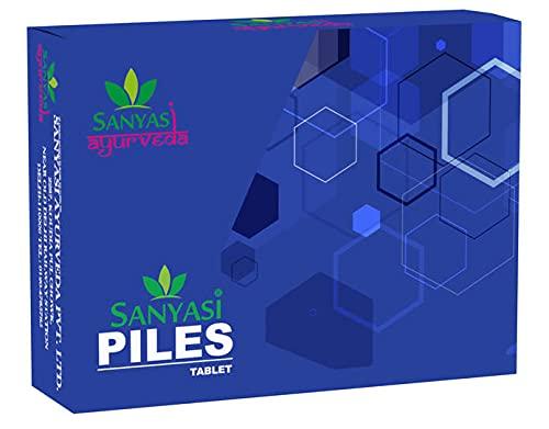 Sanyasi Sanyasi Piles Tablet - Ayurvedic Medicine for piles - (2 * 60Tab)