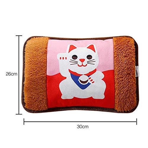 Tagve Tagve Cute Hot Water Bottle Electric Charging Bag Cartoon Hand Warmer Back Pain 220V Warming Rechargeable (Color May Vary- Pack of 2)