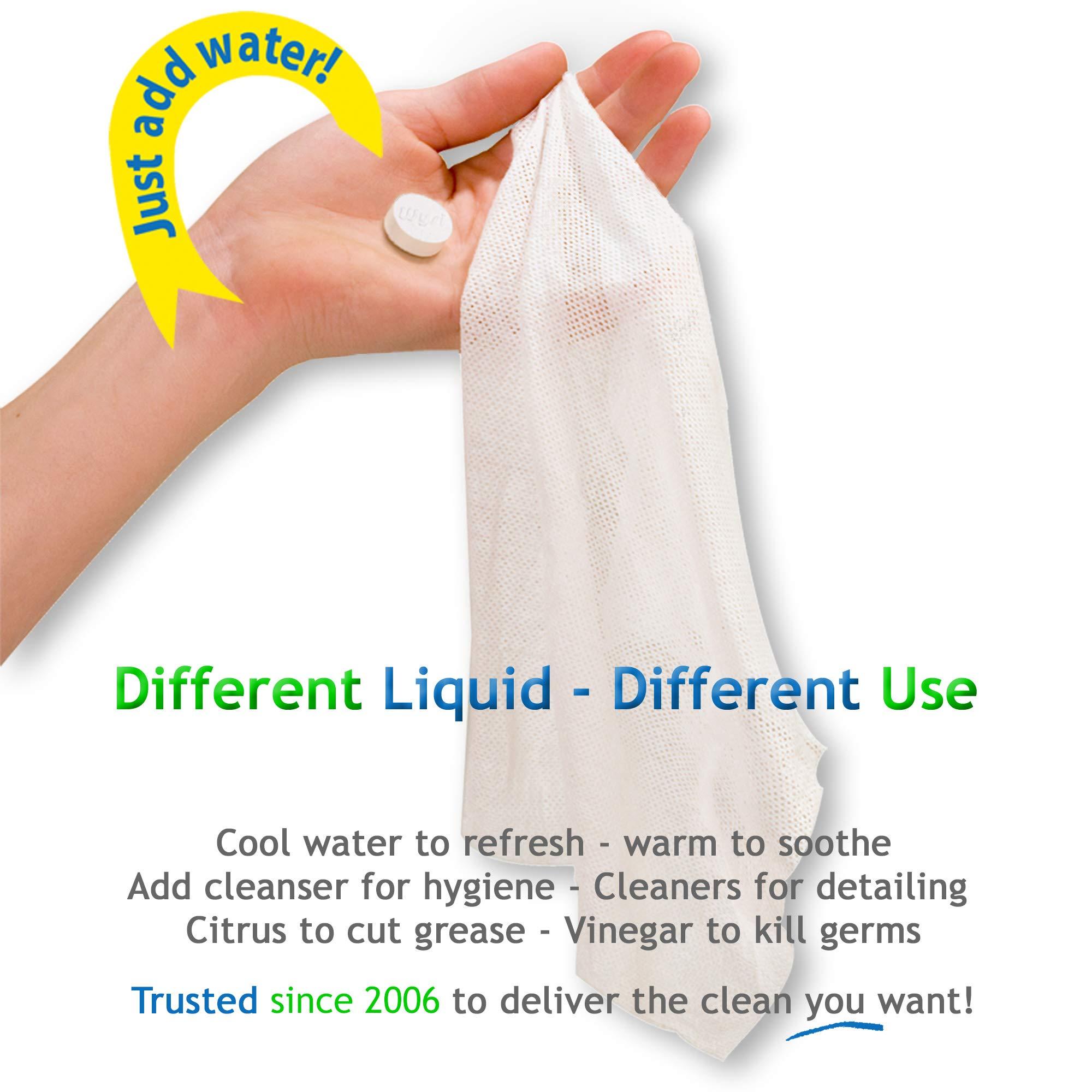 WYSI Wysi Wipe Multi-Purpose Wipes 100 Pack - Just Add Water!