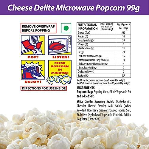 Act II Act II Microwave Popcorn, Cheese Delite, 106g