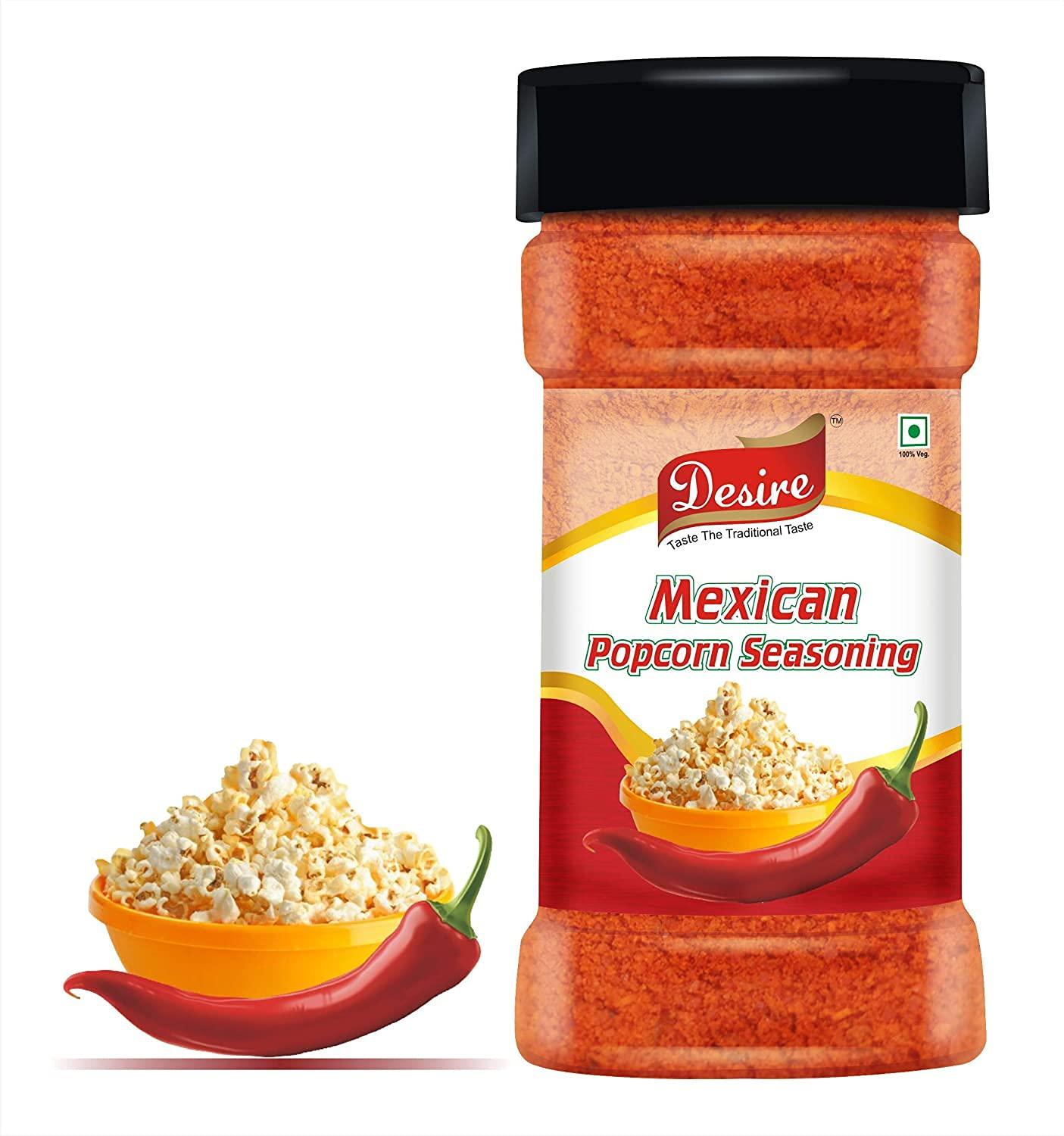 Desire Desire Mexican Popcorn Seasoning Powder 400g | Perfect for Popcorn, Nachos, Pasta, Pizza | Delicious Sprinkle on French Fries | Flavorful and Versatile Seasoning