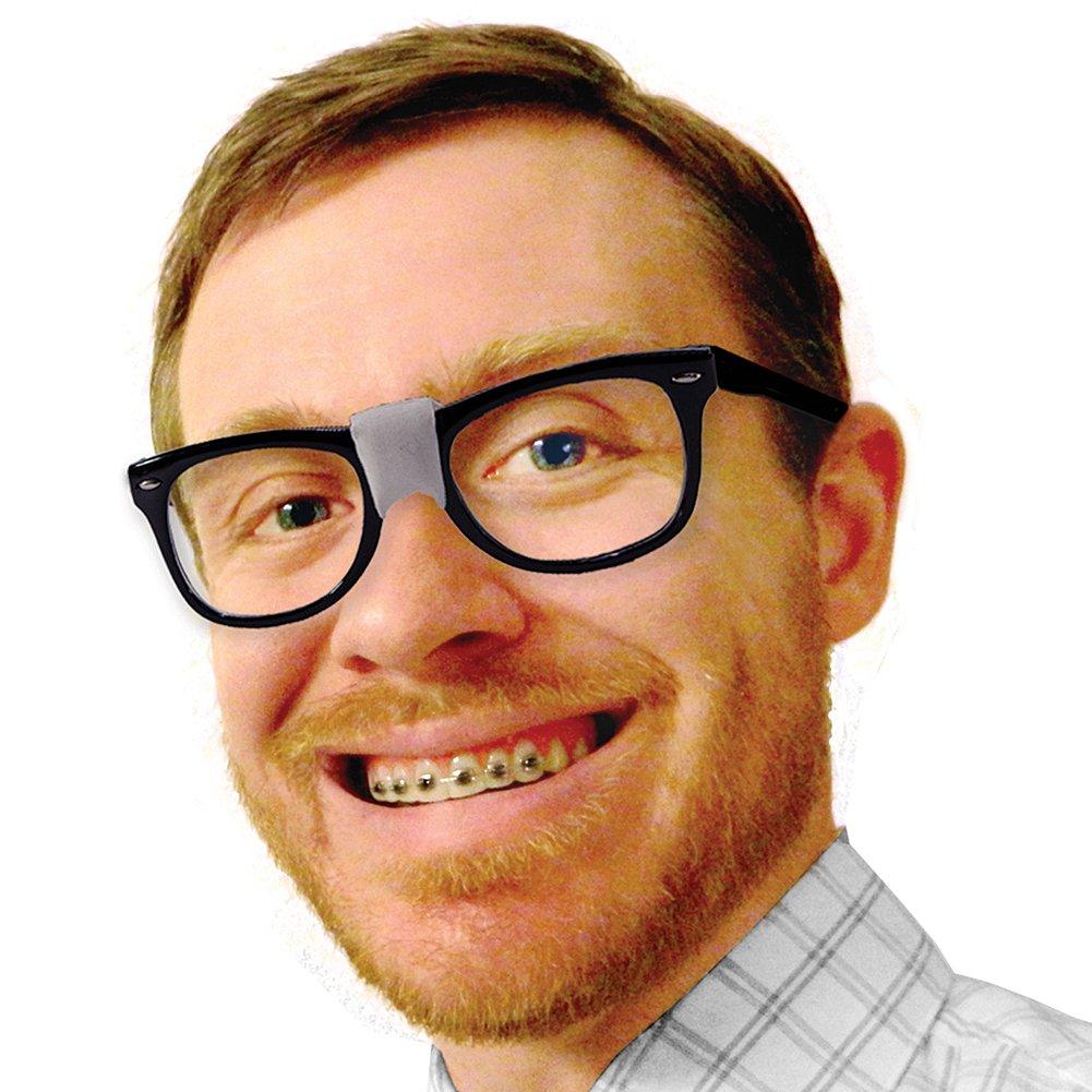 Billy-Bob Billy-Bob Nerd Kit with Glasses and No-Fool Braces