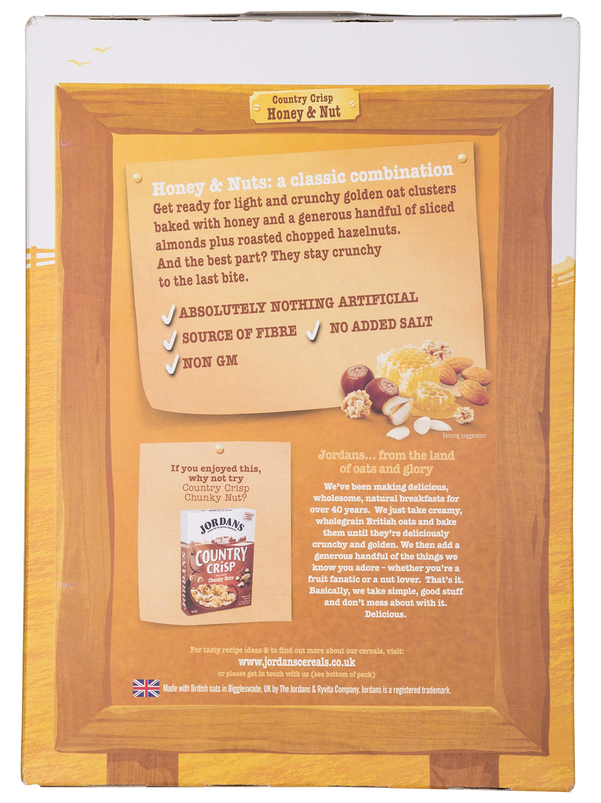 Jordans JORDANS Country Crisp - Granola Cereals - Delicious Honey & Nut, 500 g