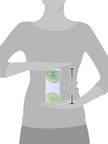 Clean + Easy Clean + Easy Insulating Foot Mitts, Terry Cloth Thermal Booties for Paraffin Treatment and Home DIY Spa, Soothes Cracked Heels, Made of 100% Cotton, Fits All Sizes, Washable and Easy to Use, 1 pair