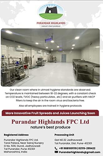 PURANDAR HIGHLANDS - Nature's Best Produce PURANDAR HIGHLANDS - Nature's Best Produce RED Guava Spread (210 gm)