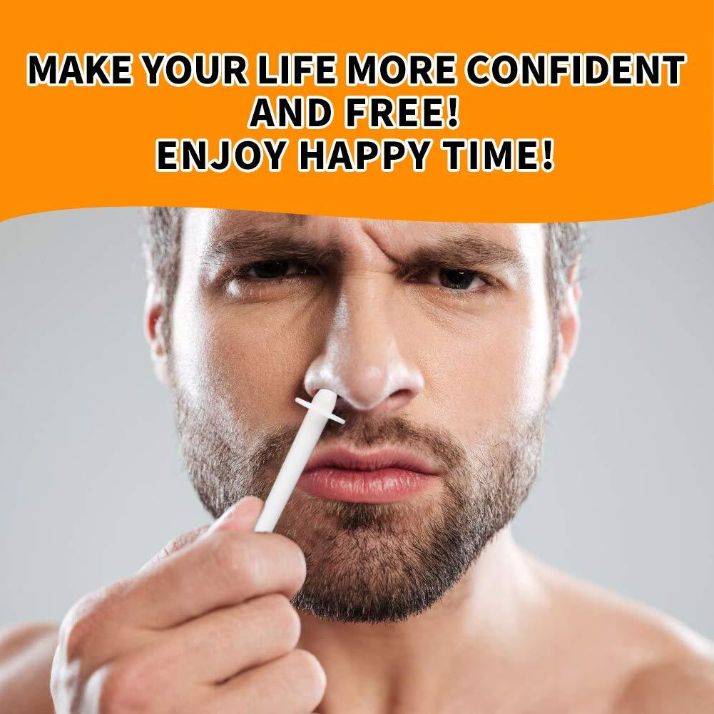 liddy Dance Nose Wax Nose Hair Wax Kit for Men and Women Nose Hair Removal Wax 50g Wax 20 Wax Applicators 10 Nose Wax Pod 1 Measuring Cup 8 Moustache Stencils