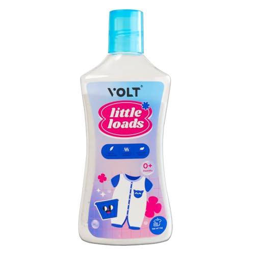 VOLT VOLT Home Baby Safe Bio Laundry Detergent Powder - 1 KG (Fragrance Free) Biodegradable | Eco- Friendly Tough On Stains Front And Top Load Washing Chemical Free | Multi Enzyme | Unscented
