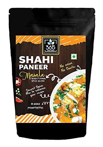 365 STORE TO DOOR 365 STORE TO DOOR Indian Spice – Jain Shahi Paneer Masala, 250 gm. | Homemade Powdered | for Healthy Cooking | Ready to use | All Seasonings Spices | Pure & Hygiene | Spice Mix – Pack of 1