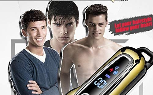 JVVD JVVD Men's cordless Electric Hair Shaver Beard Trimmer Grooming Shaving Machine - black